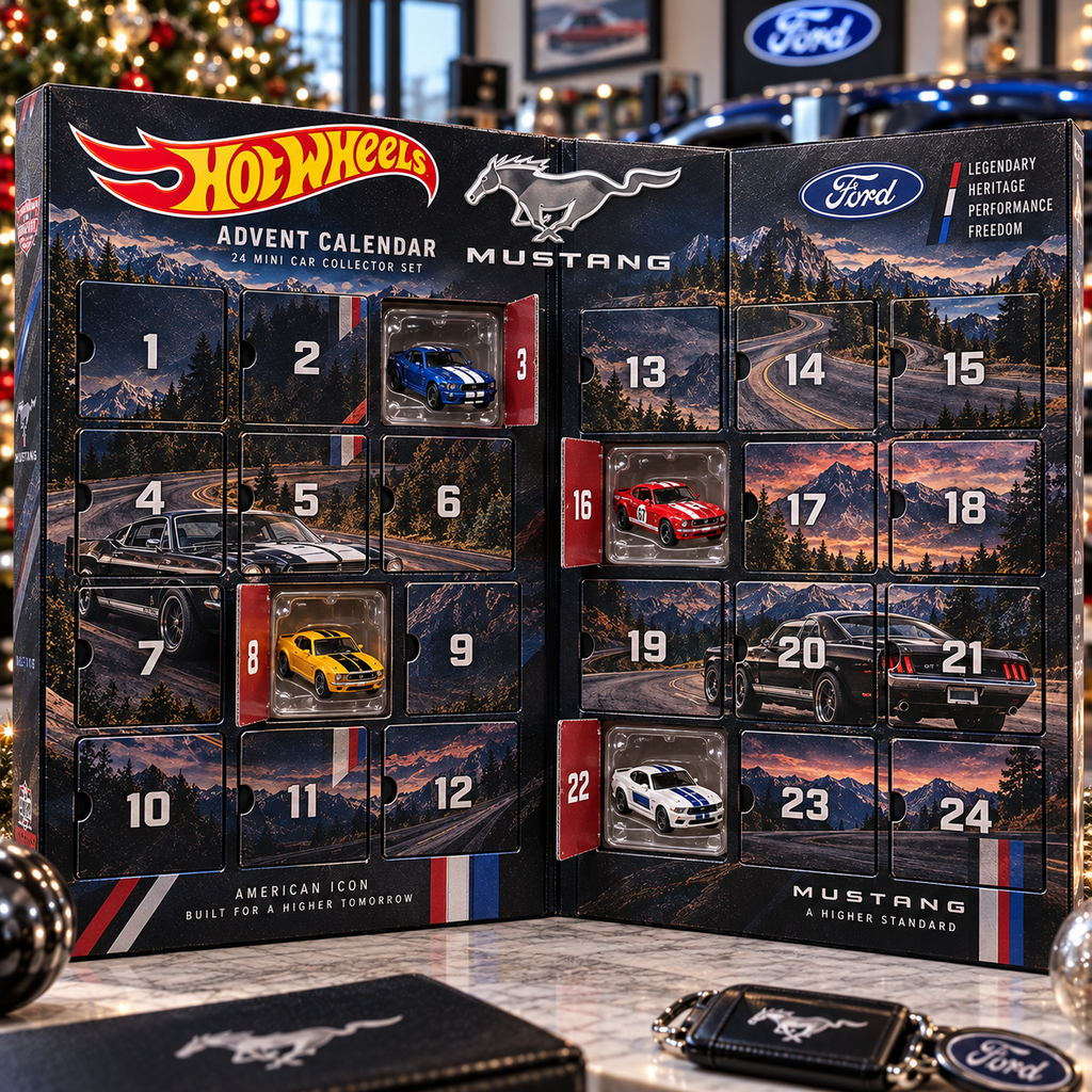 MUST Premium Mini Car Advent Calendar LNTH