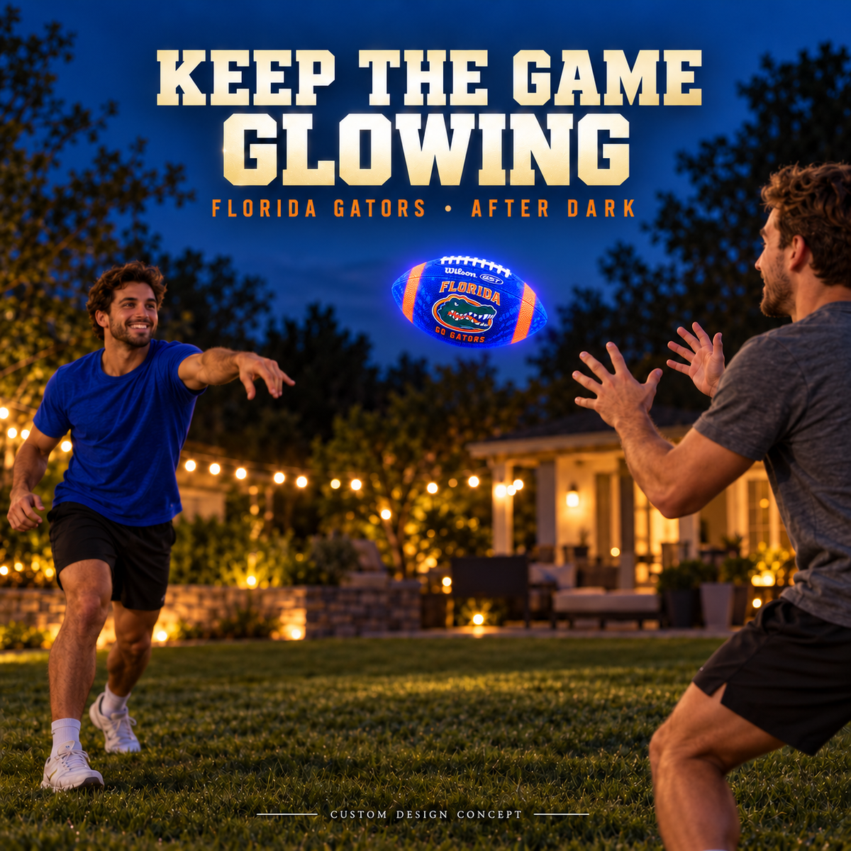 FGT Premium Light-Up Football NHVH