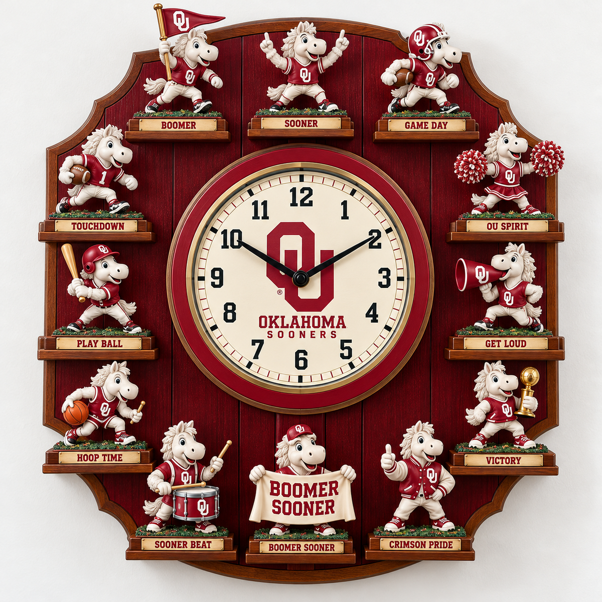 OSN Premium Mascot Sculpture Clock Collection PTKL