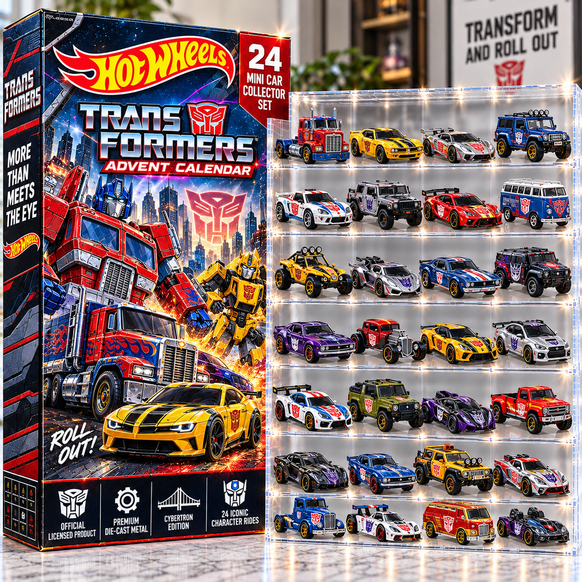 TFR Premium Mini Car Advent Calendar NTNA