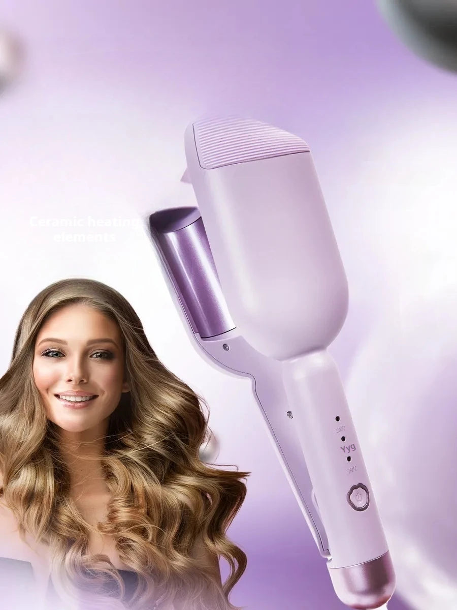 Curling Iron Wand Hair Styler Curler Heated Hair Curling Tool With Negative Ion Large Wave Hair Curls 3 Temperature