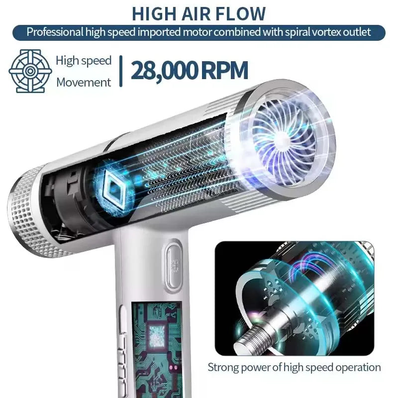 Bulk Mixed Order Wholesale Professional Salon Blow Dryer Cold Hot Wind Ionic Hair Dryer Set for Home Travel