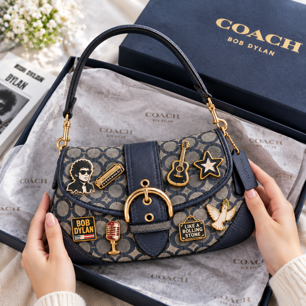 Bob Dylan Soho Bag With Charm