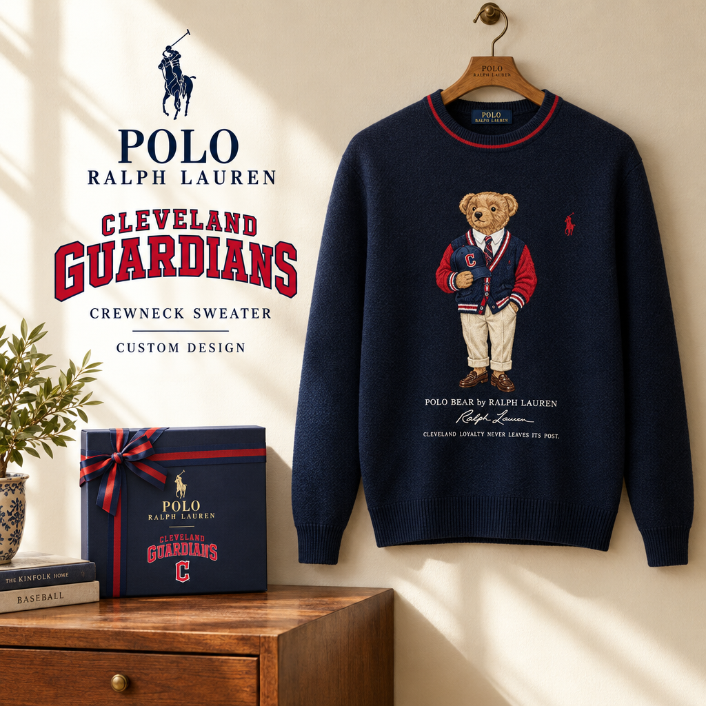 Cleveland Guardians Premium Crewneck Sweater