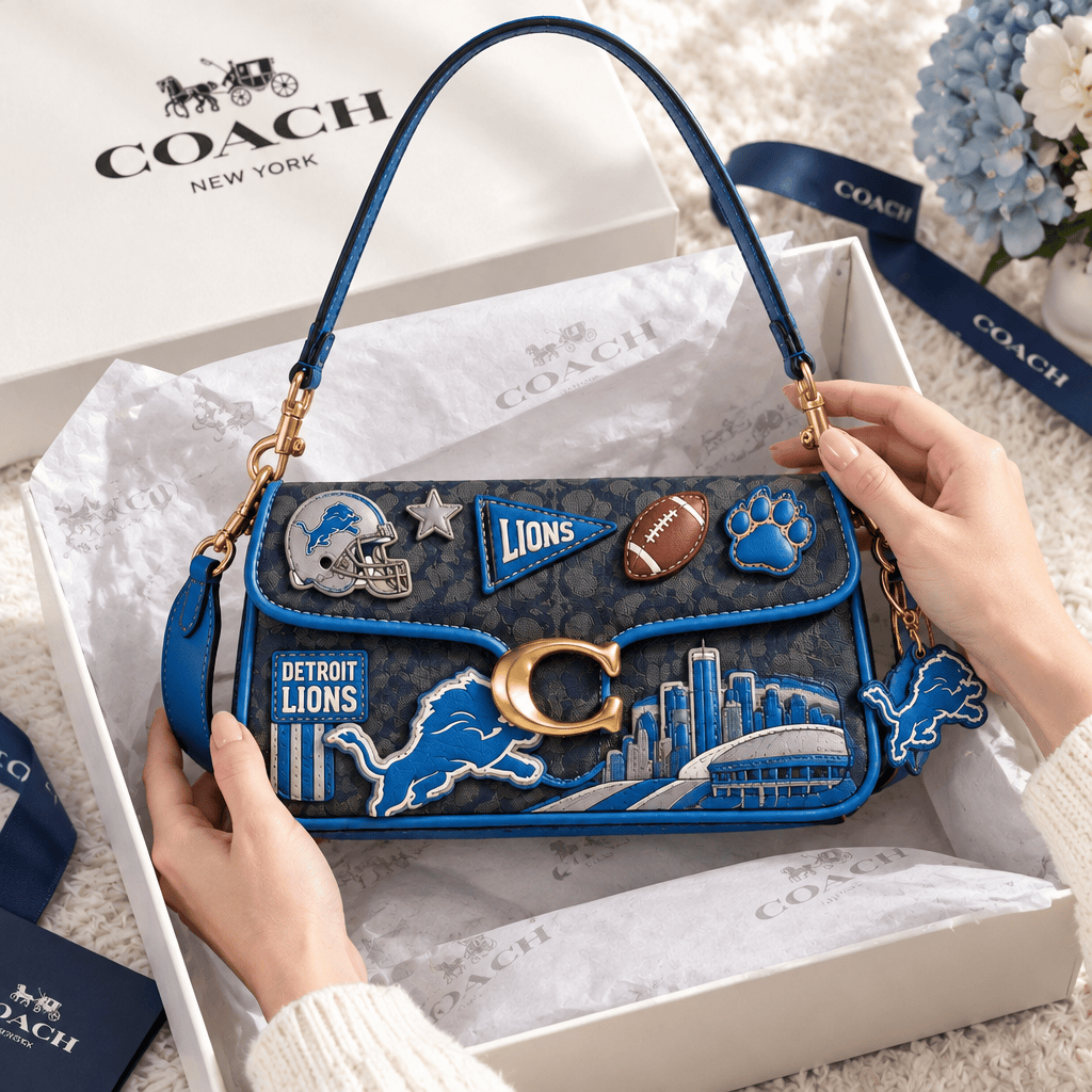 Premium DTL Coach Shoulder Cross With Charm LNTH