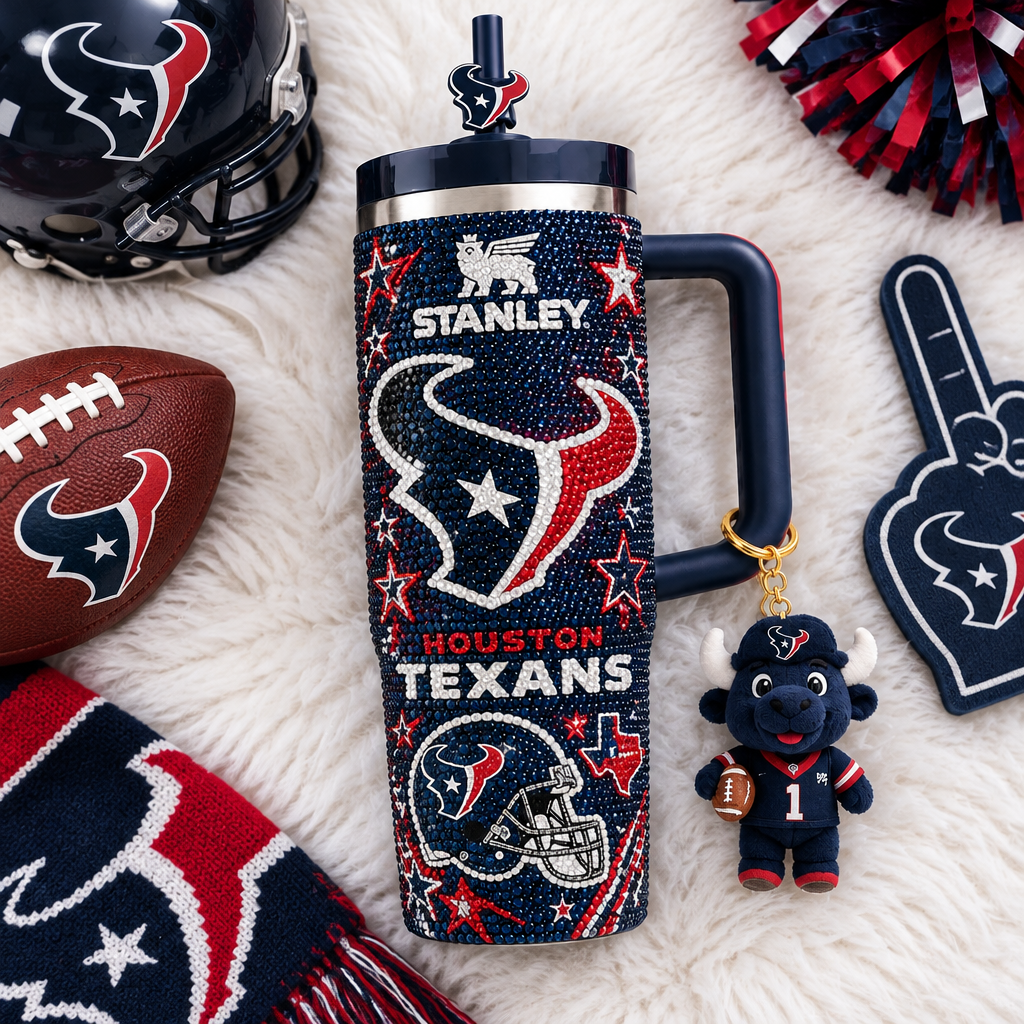 Houston Texans 40oz Tumbler With Handle TTNL