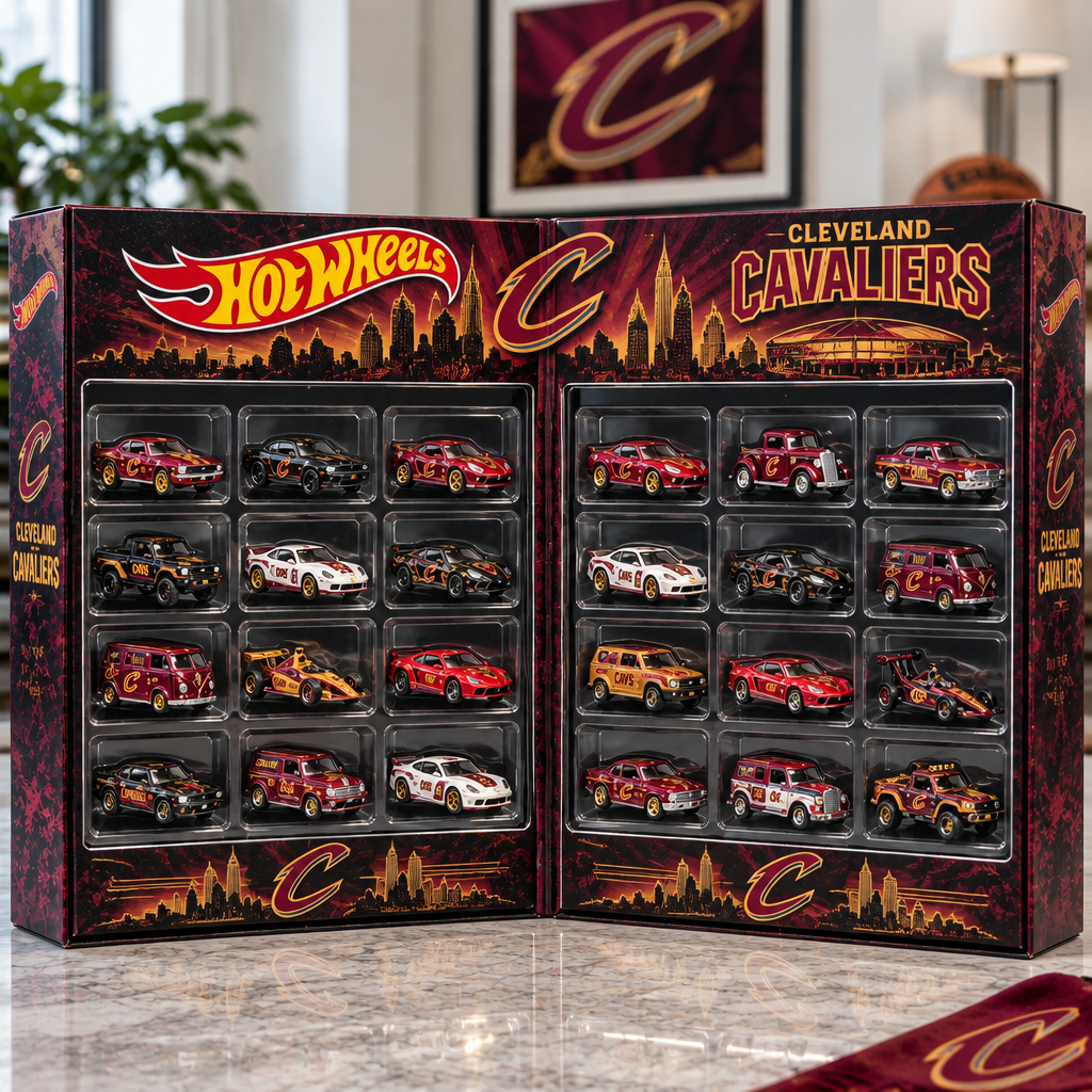 Cleveland Cavaliers Premium Mini Car Advent Calendar